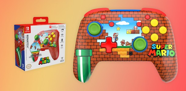 Turtle Beach Rematch Wireless Controller Mario Bricks