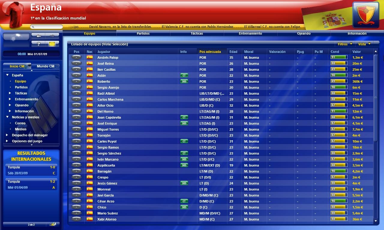 Championship Manager: Tu Entrenador 2010 - Imagen 16
