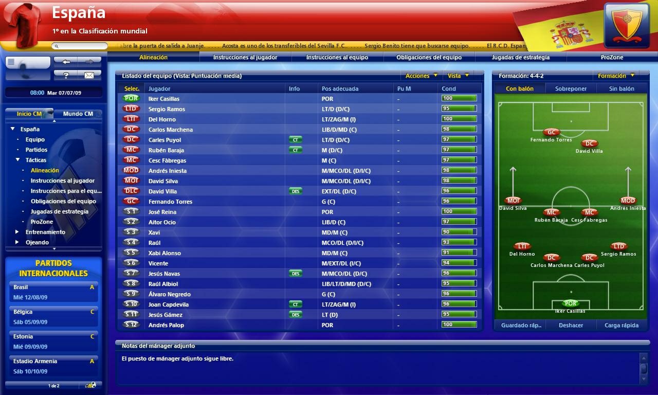 Championship Manager: Tu Entrenador 2010 - Imagen 15