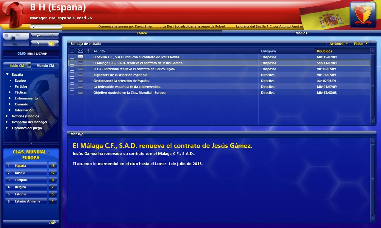 Championship Manager: Tu Entrenador 2010