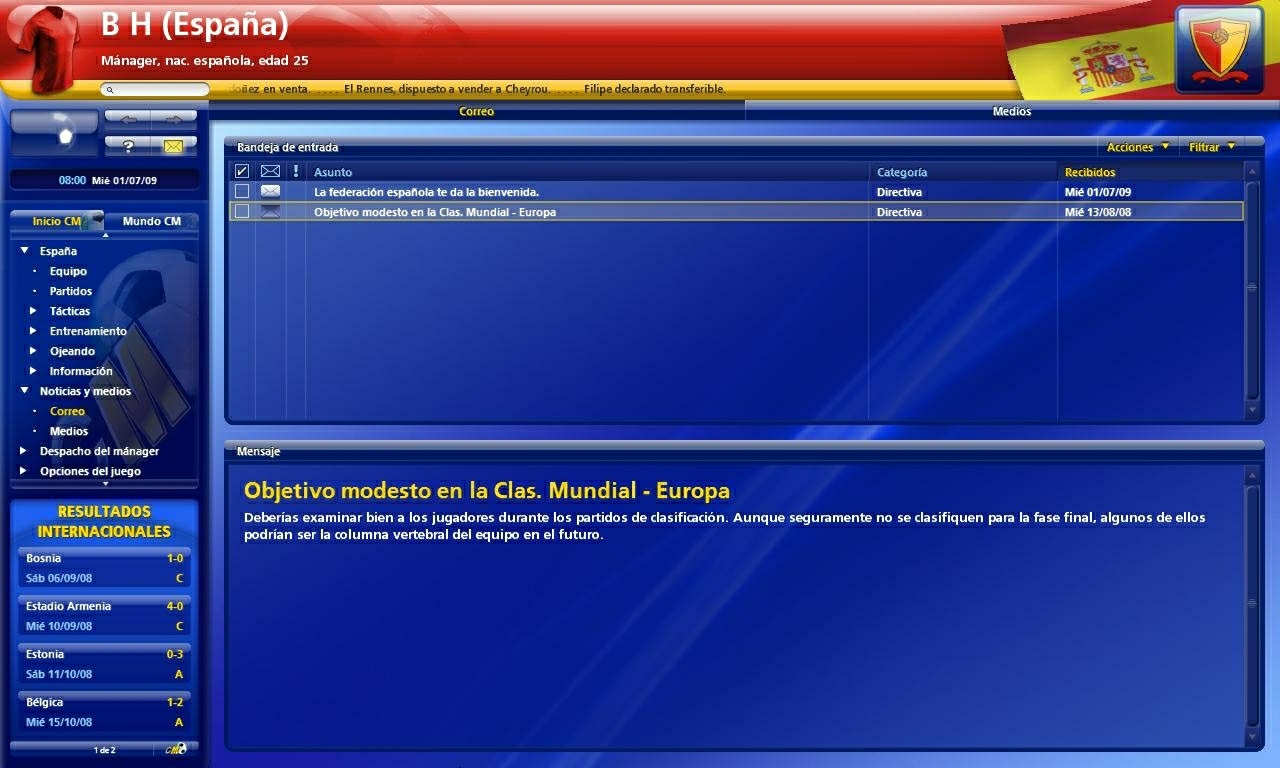 Championship Manager: Tu Entrenador 2010 - Imagen 24