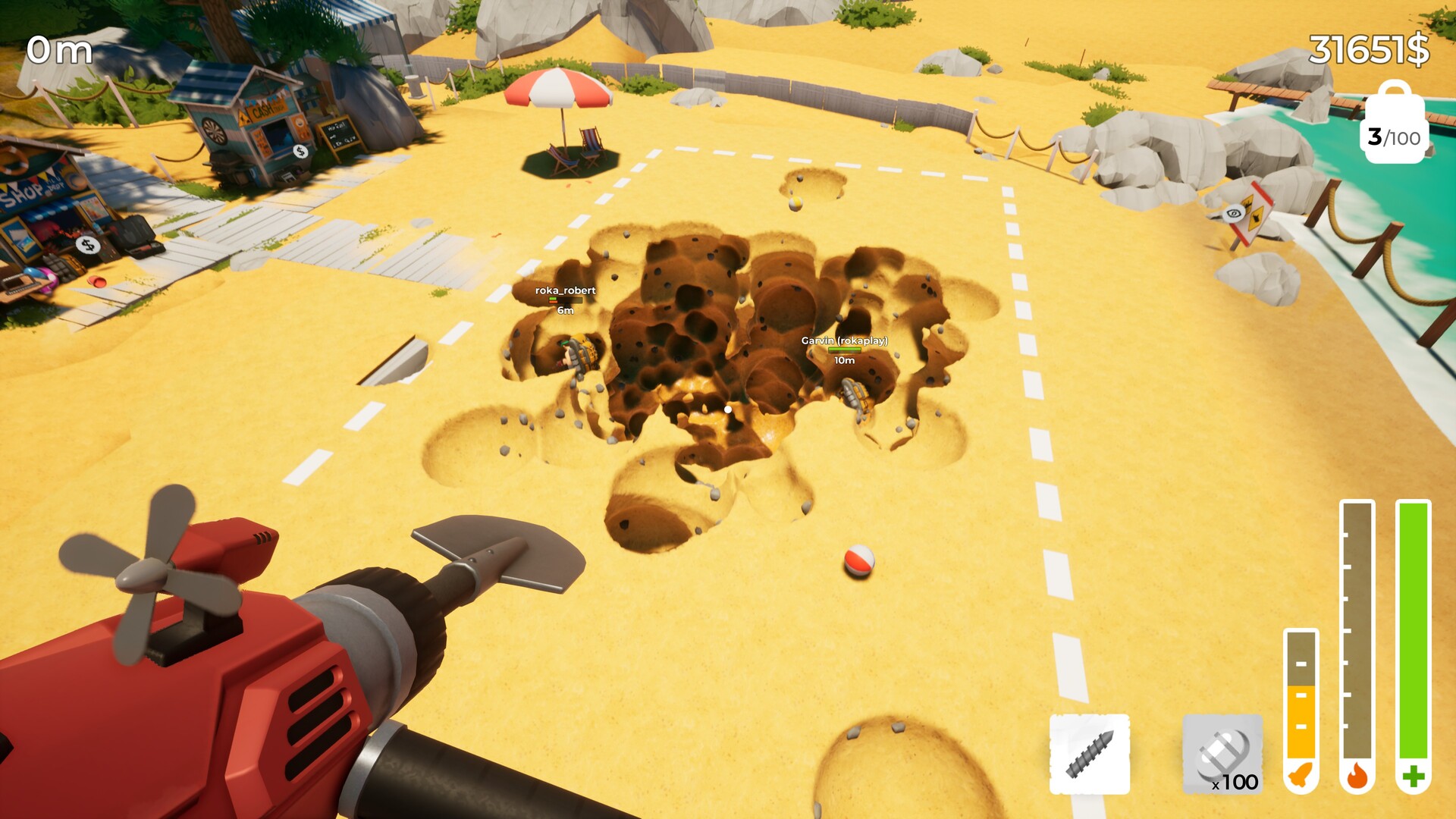 A Game About Digging A Hole Together - Imagen 1