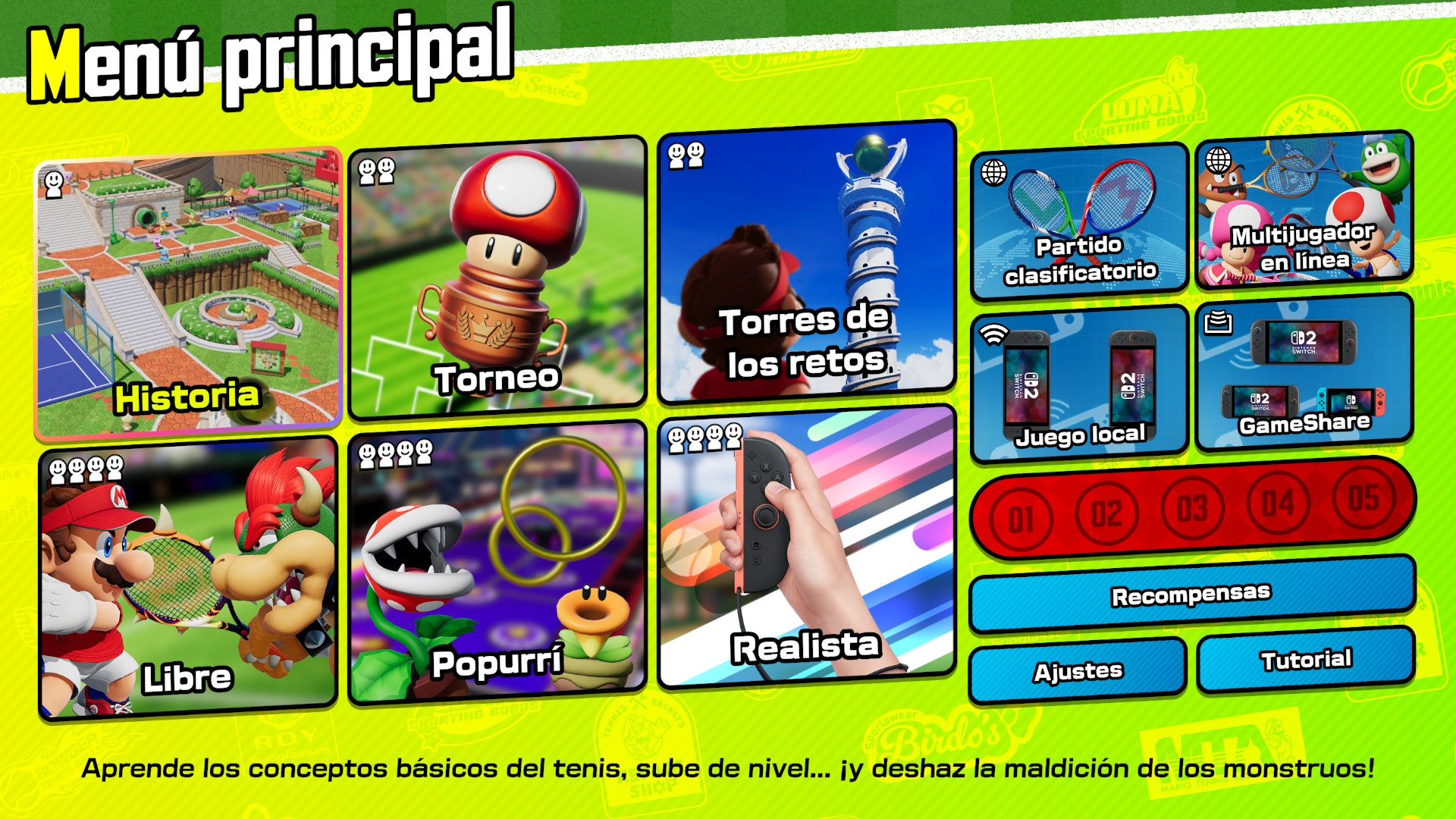 Mario Tennis Fever - Imagen 3