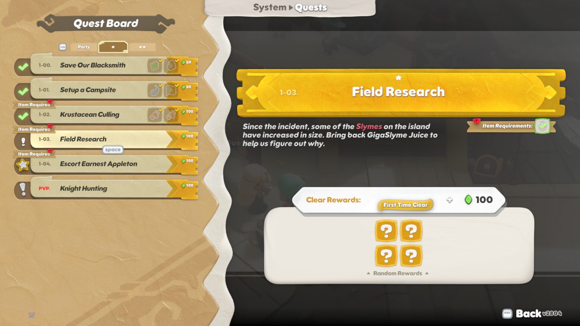 Scramble Knights Online